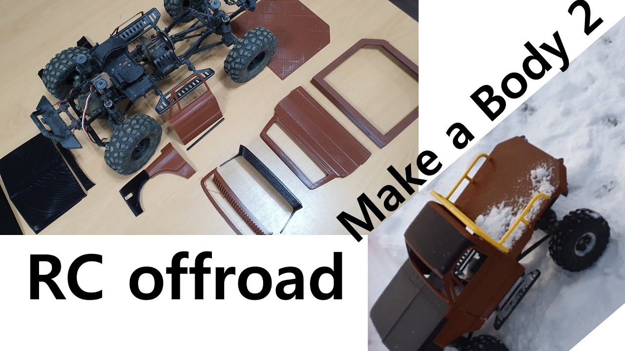 RC offroad / RC오프로드 / Make a RC body