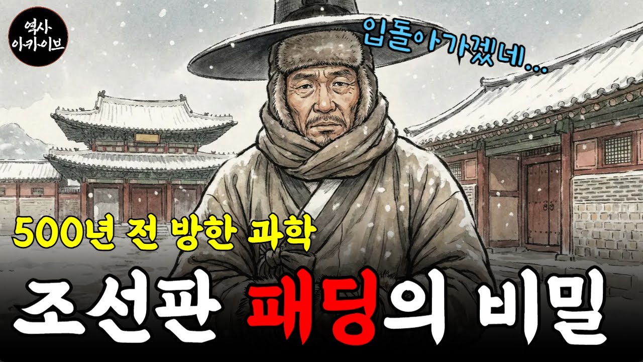 [옛날이야기] 500년 전에도 레이어링? 조선시대 겨울옷의 놀라운 과학적 원리 |  역사속 생존 기술
