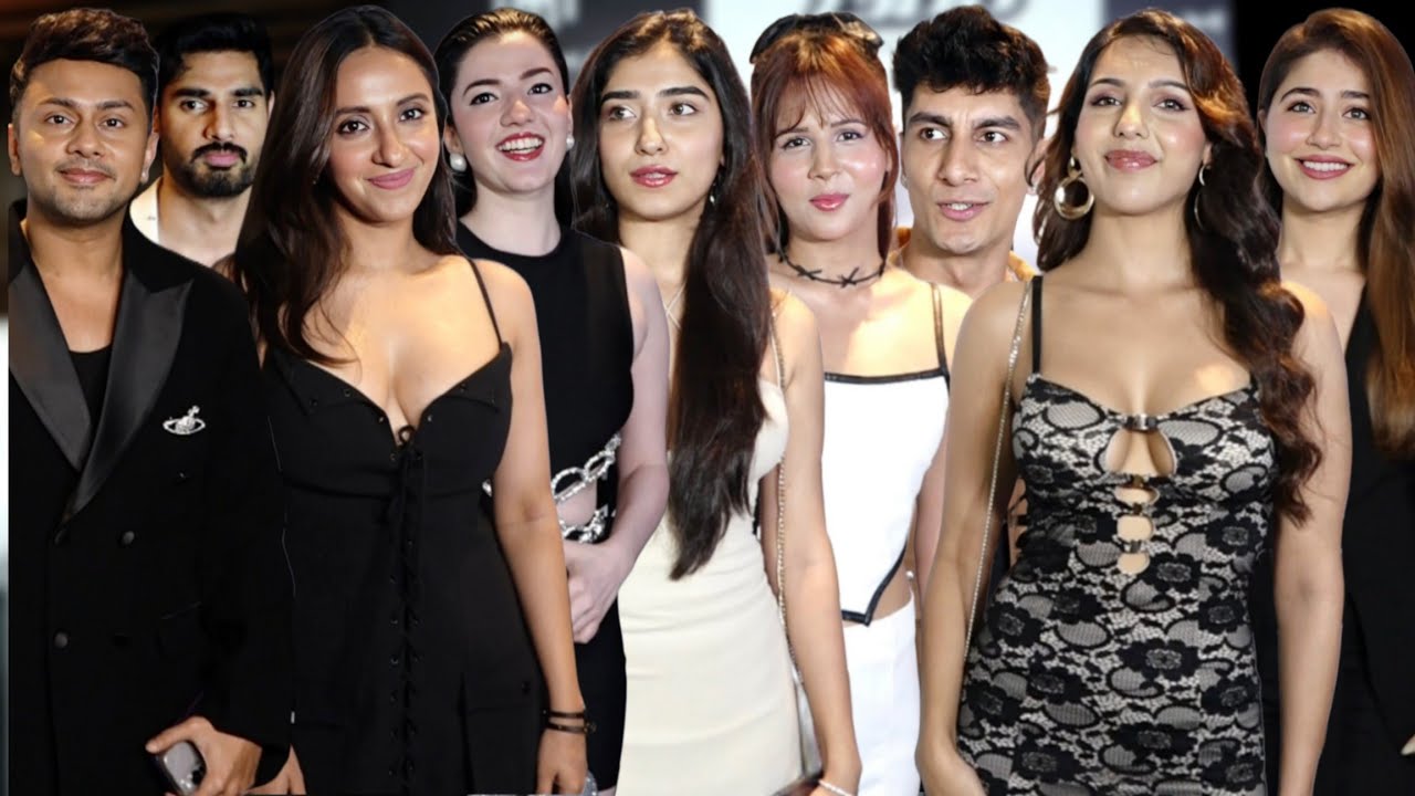 Munawar Faruqui Girlfriend Nazila,Aditi Bhatia,Nibeditaa Paal,Ahan Shetty,Akanksha,Awez Darbar,Astha