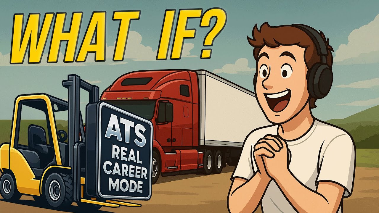 American Truck Simulator, But With a Real Career Mode