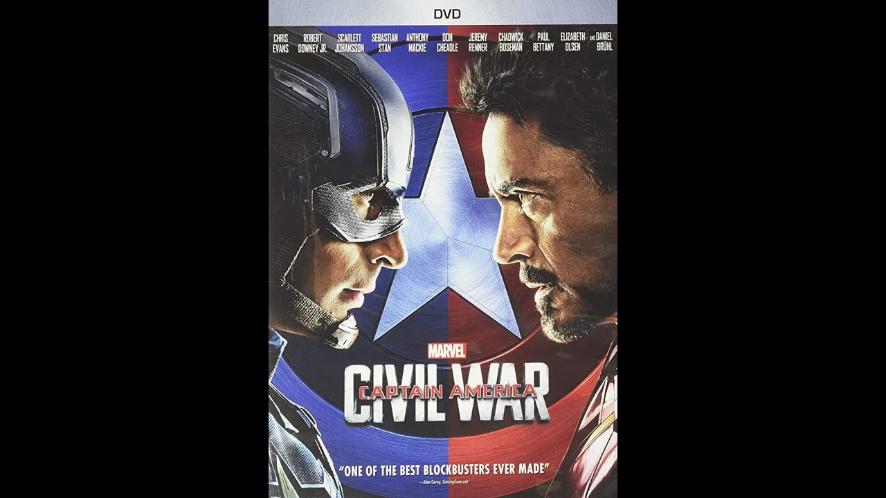Opening to Captain America Civil War 2016 DVD (HD)