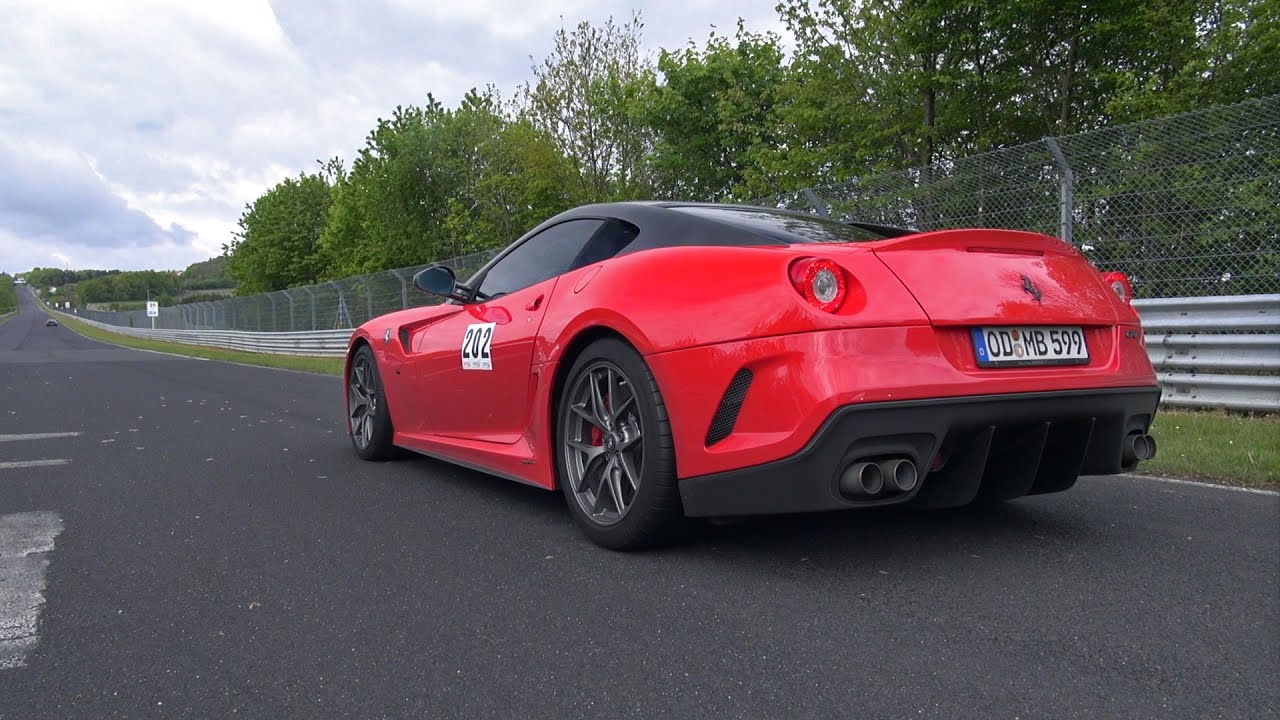 Ferrari 599 GTO - INSANE Downshifts & Accelerations!