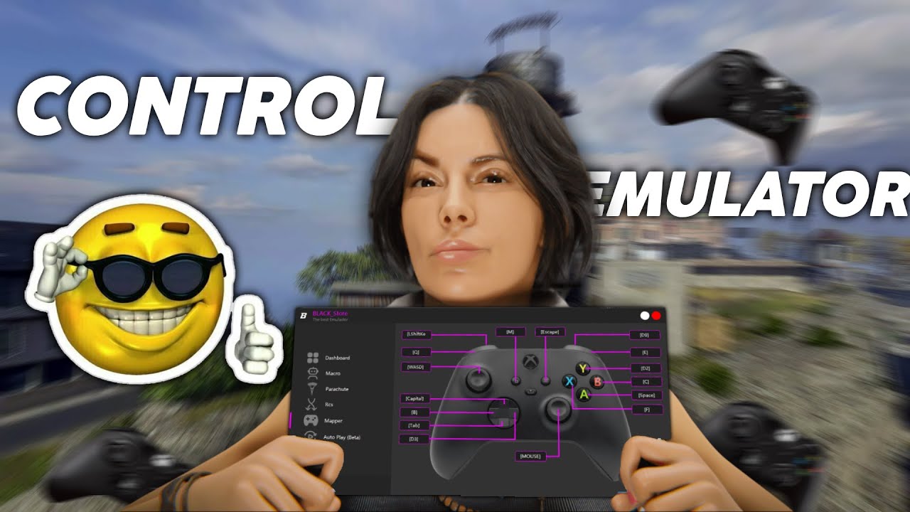 🔥TUTORIAL ! NEW EMULADOR DE CONTROLE PARA TECLADO E MOUSE🔥