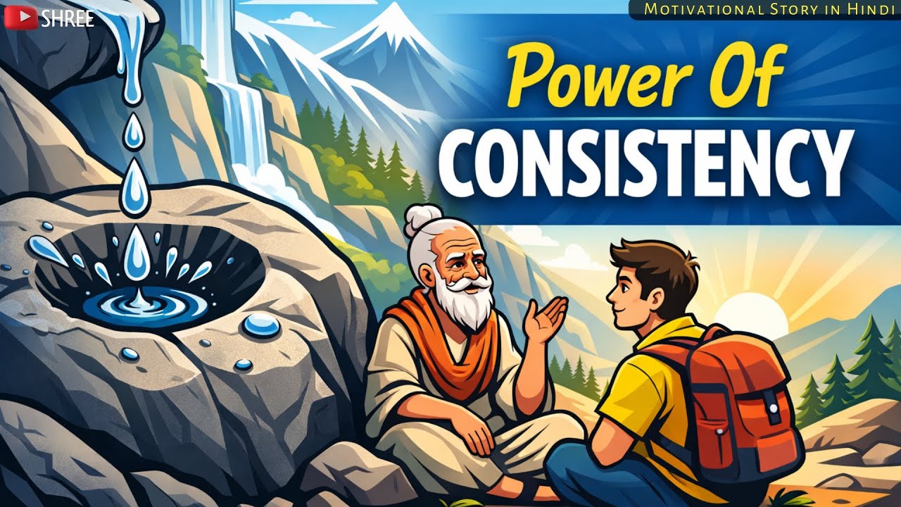 Small Drops Can Break Stone | The Power of Consistency | Life Changing Story