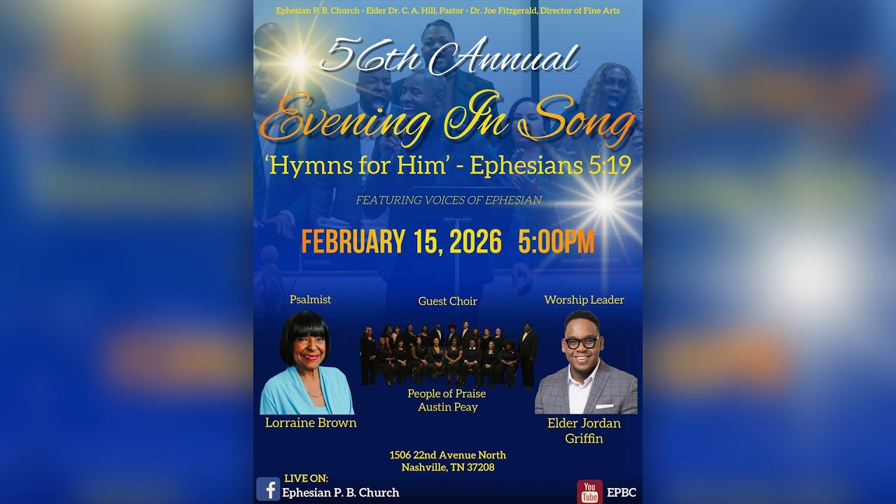 56th Annual Evening In Song | Ephesian P. B. Church