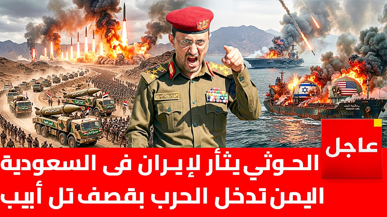 صواريخ الحوثي تحرق تل أبيب .. اليمن تدخل الحرب وتثأر لخامنئي في اسرائيل والسعودية