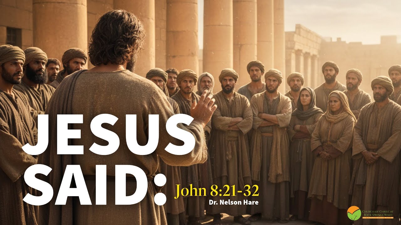 Church Services 2-8-2026     Jesus Said: