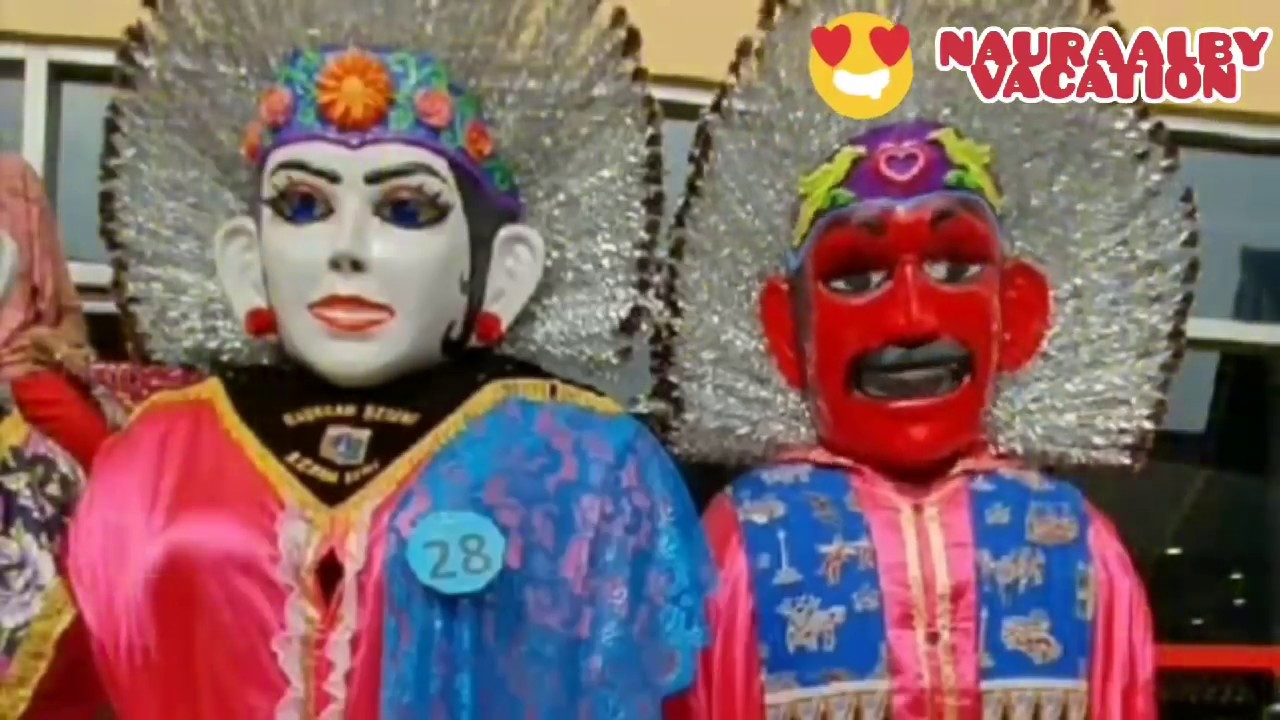 ONDEL ONDEL BETAWI MENYAPA | NAURAALBY VACATION