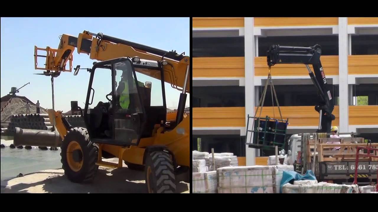 JCB Loadall in Material Handling