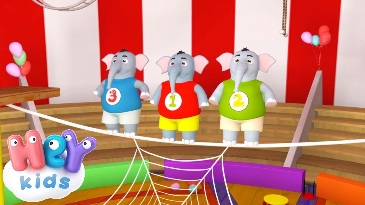 En Elefant Balanserade - HeyKids