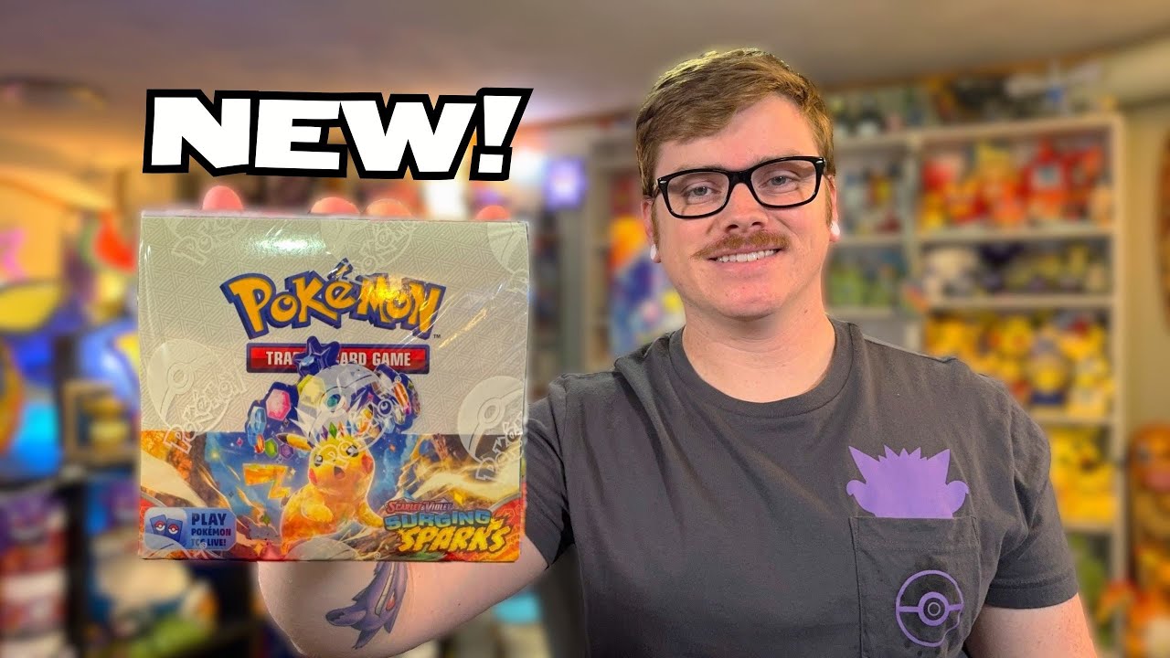 NEW Pokémon Surging Sparks Booster Box Opening!
