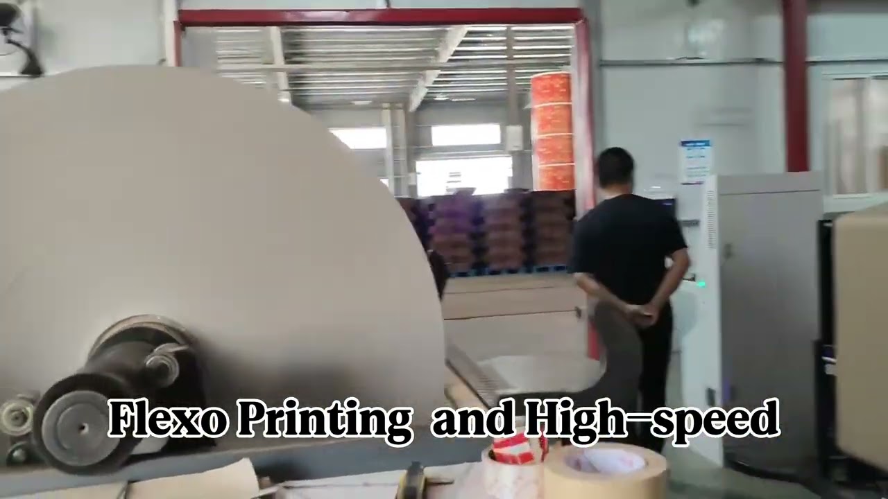 Flexo Printing Machine - Drinks Packaging Production for FMCG Industry