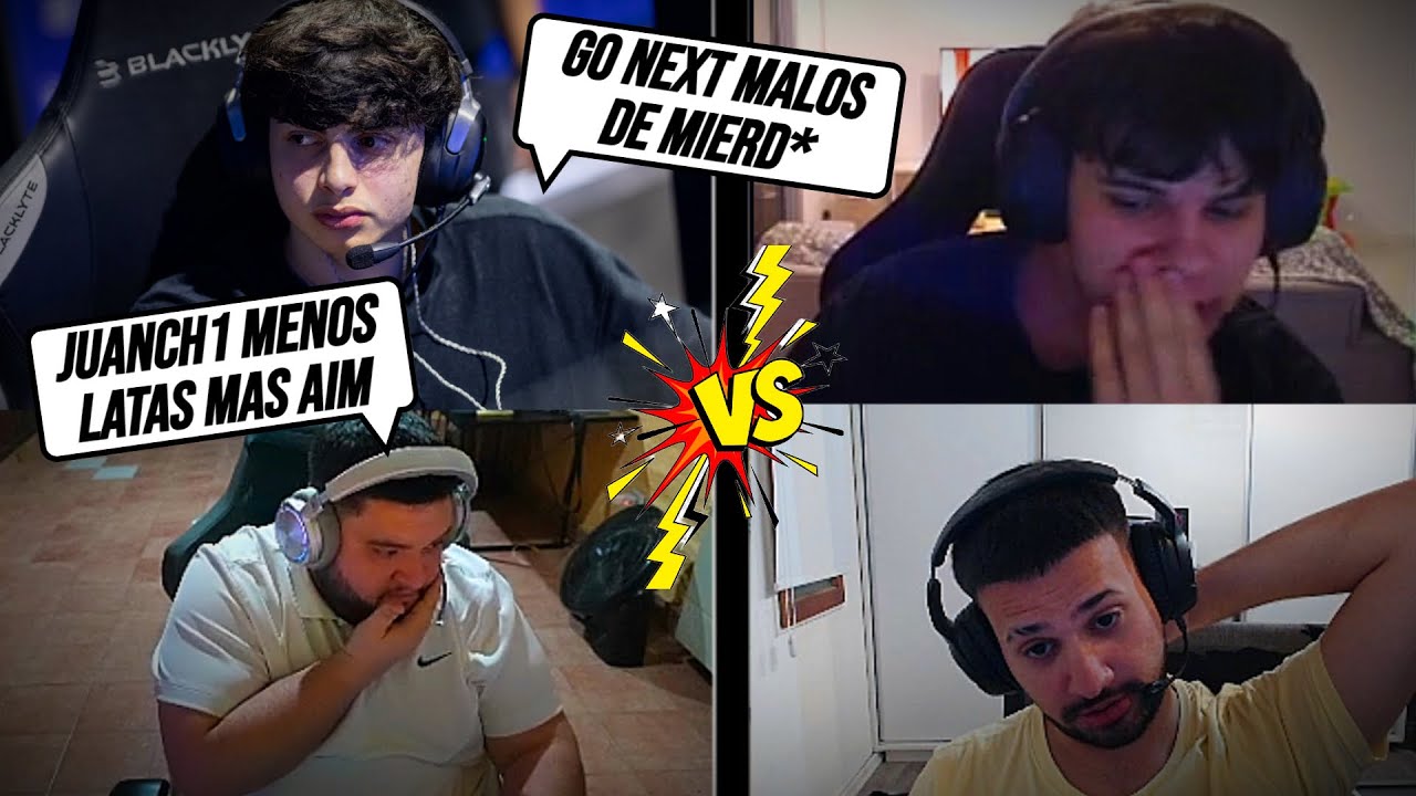KING y BALDU vs 6TN y JUANCH1 - SE BOQUEAN en LOBBY🔥👀