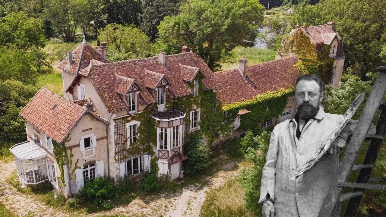 L'étrange château de féculents abandonné de Monsieur George, un artiste français !
