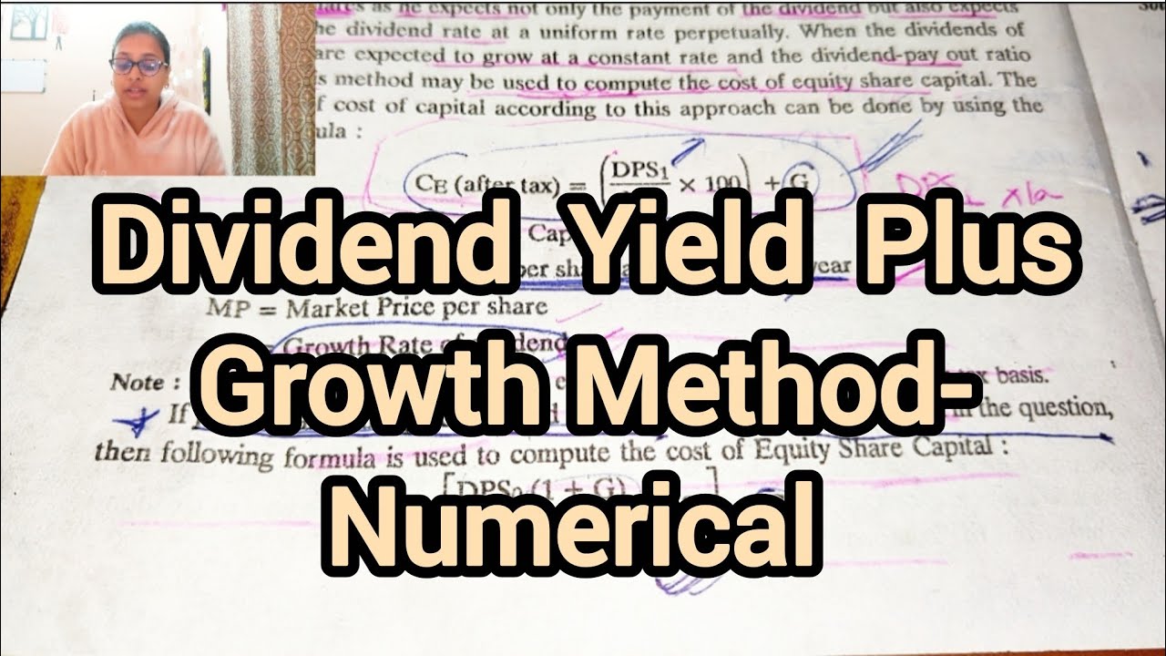 Dividend Yield Plus Growth Method - Part 2