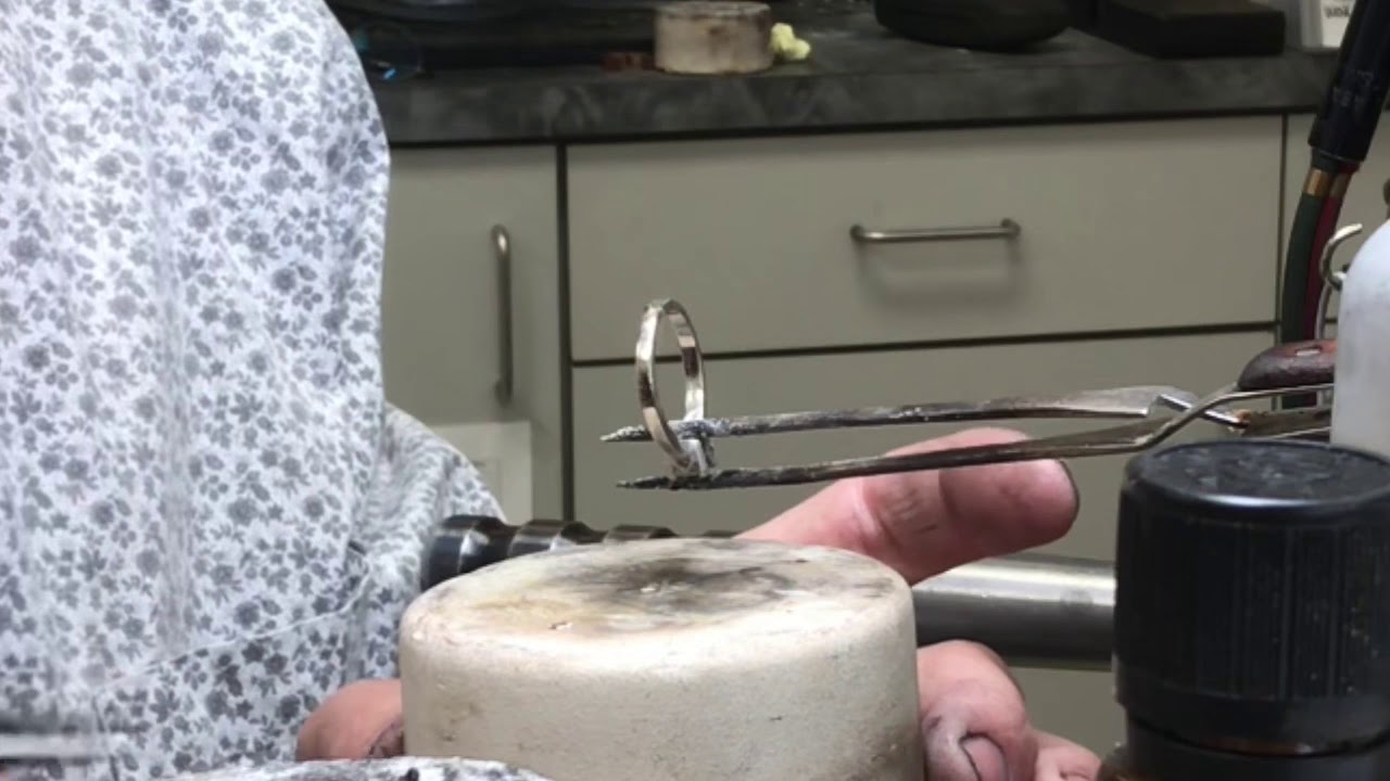 Working with a Platinum Ring