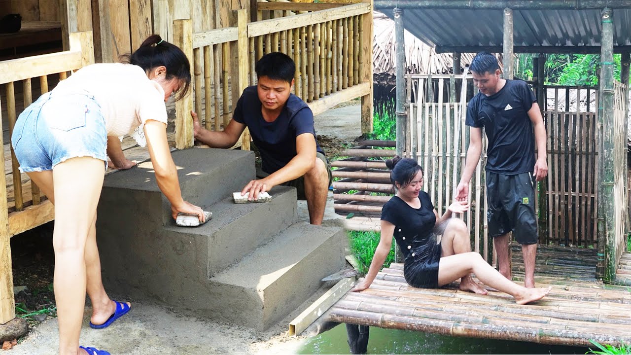 38 Days TIMELAPSE - YOUNG Couple Building, Cooking, Farming - Will their lives change?