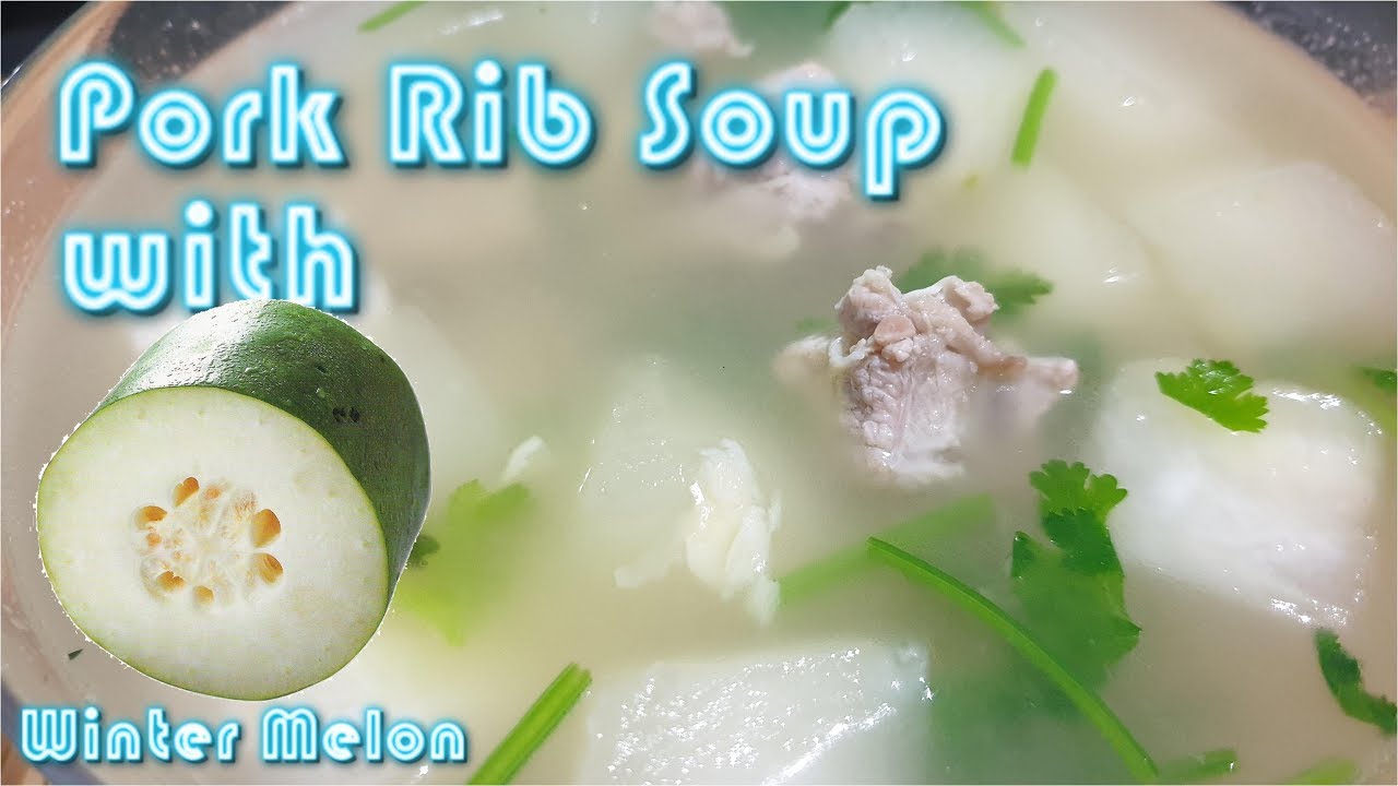 Pork Rib Soup with Winter Melon
