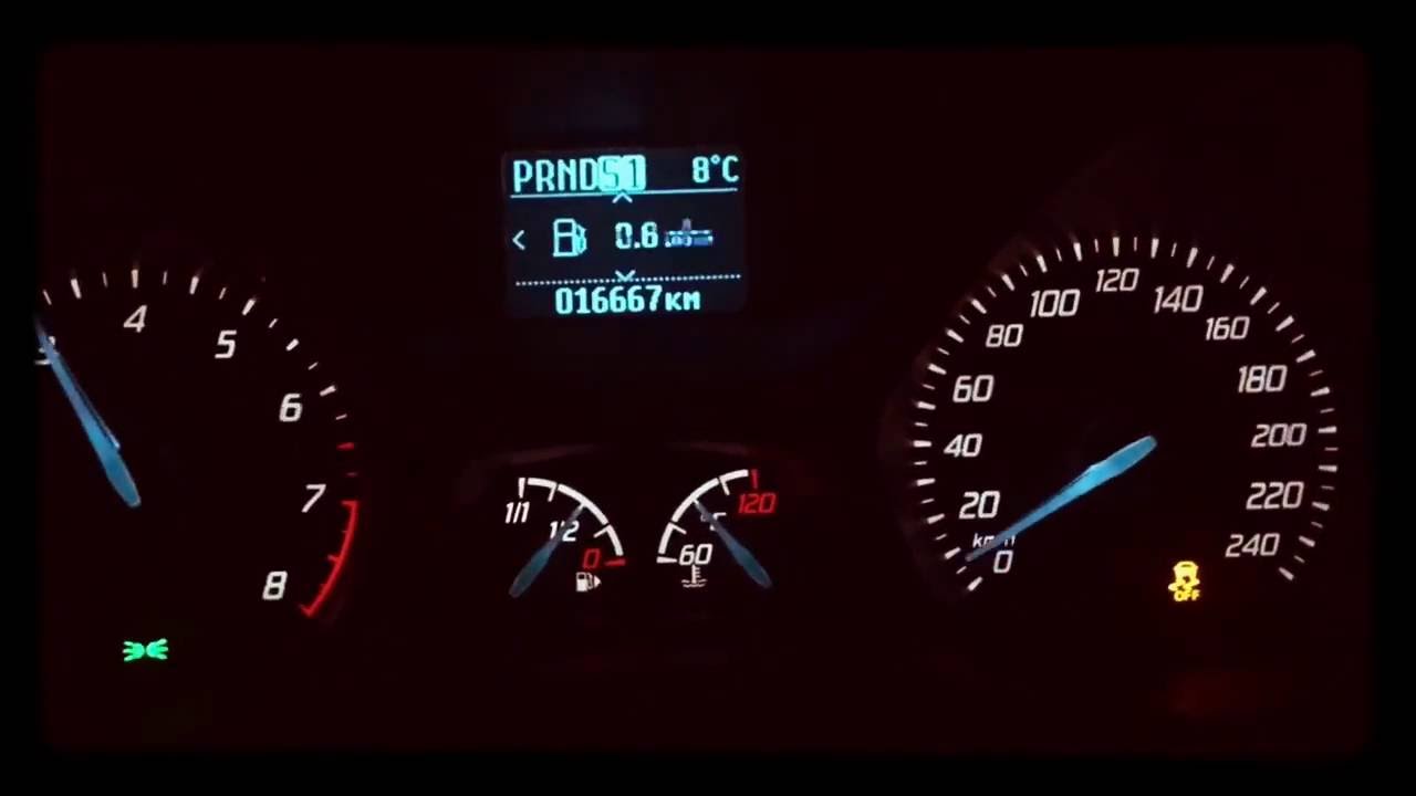 ford focus 3 2.0 powershift acceleration + top speed