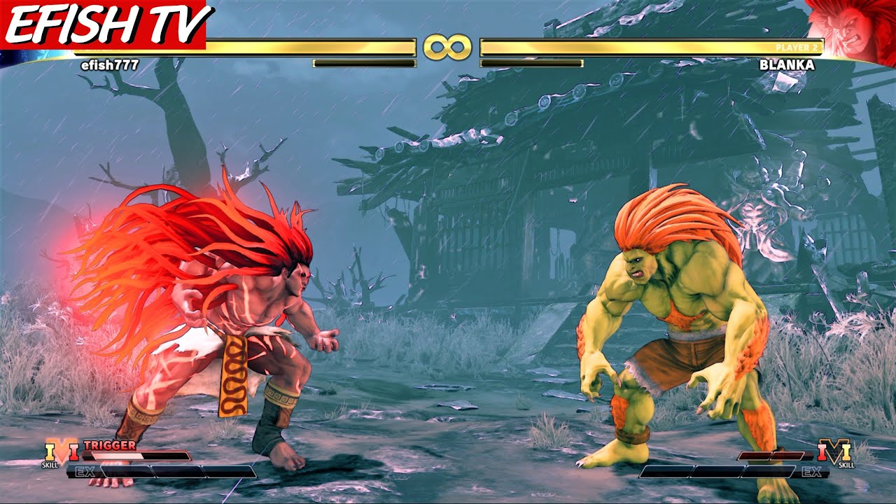 LEVEL 8 Necalli vs Blanka STREET FIGHTER V Hardest Battle Match
