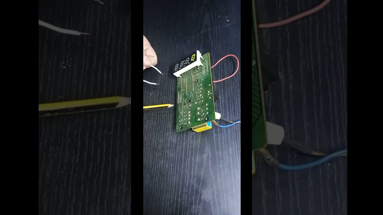 Membrana de contactos de microondas no funciona, solución 