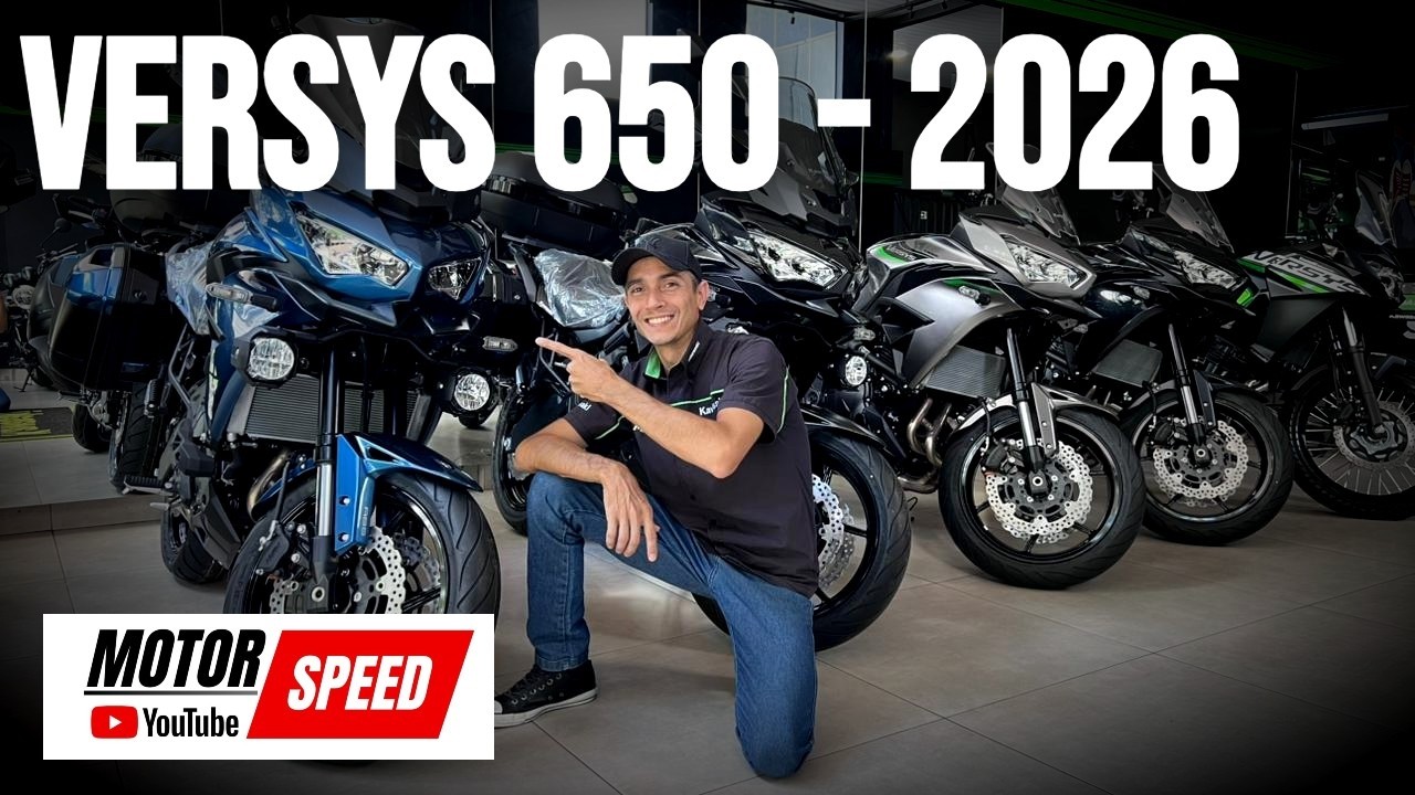 NOVA VERSYS 650 - 2026 - A MOTO PERFEITA PARA QUEM BUSCA CONFORTO E DESEMPENHO!