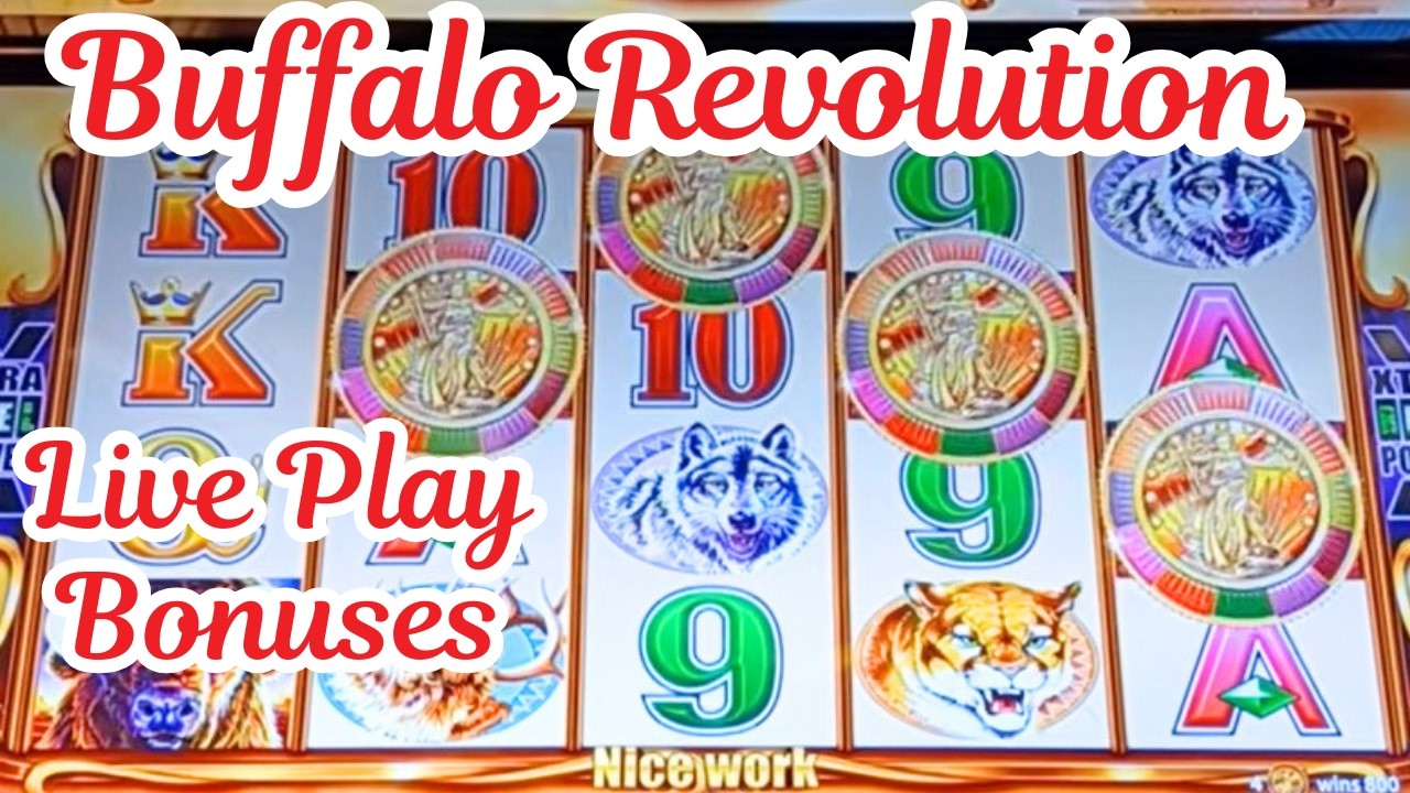 Бонусы в Buffalo Gold Revolution