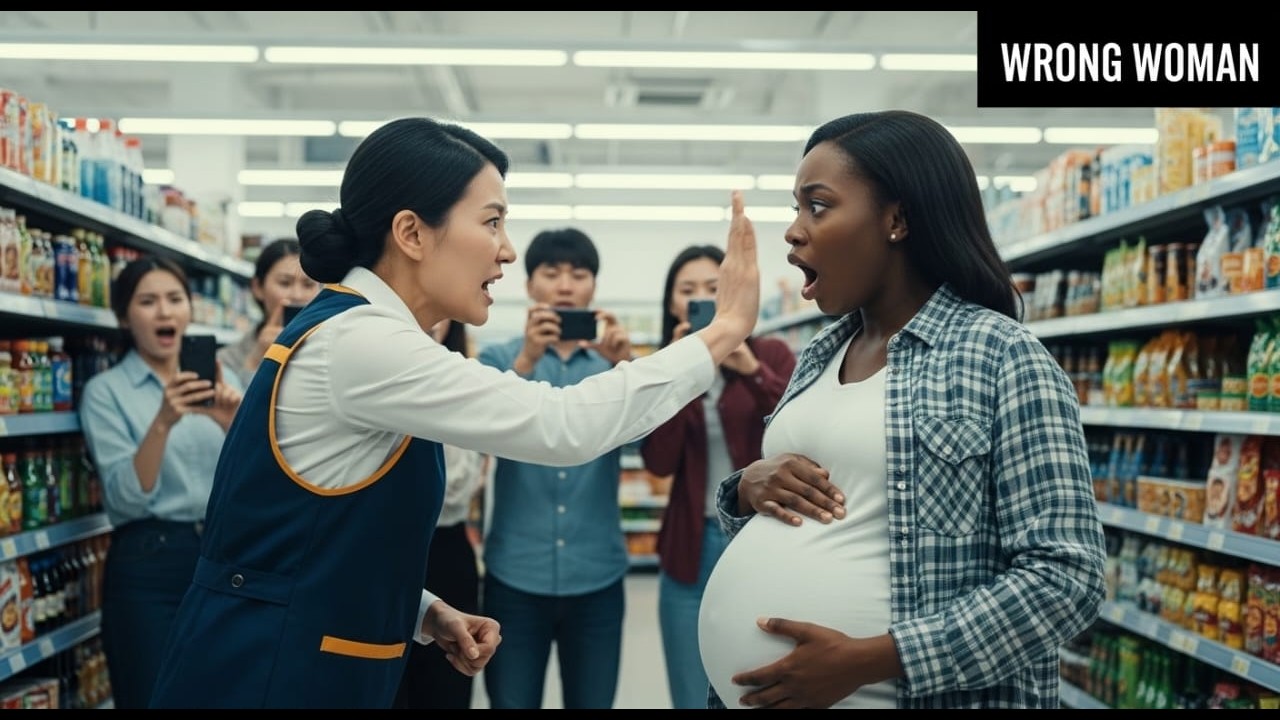 Pregnant Black Woman Slapped in Seoul… Then Her Korean Mafia CEO Husband Walked In