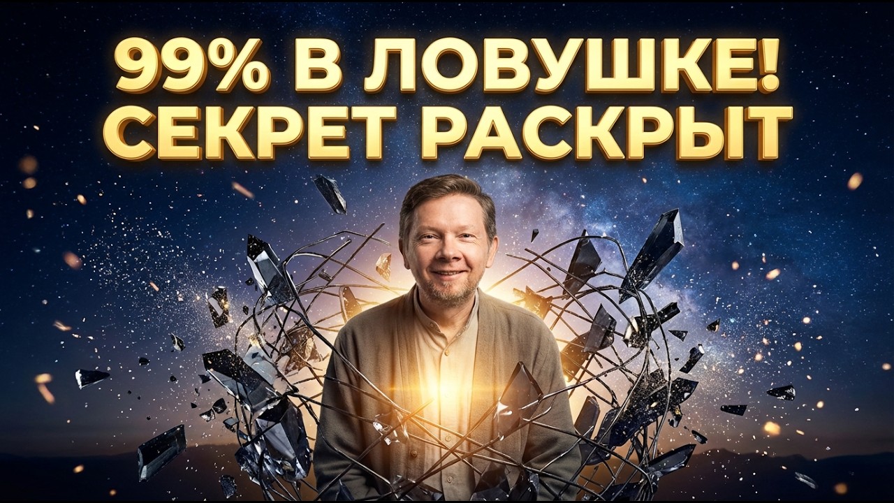 99% людей живут в этой ловушке: Секрет Экхарта Толле раскрыт.