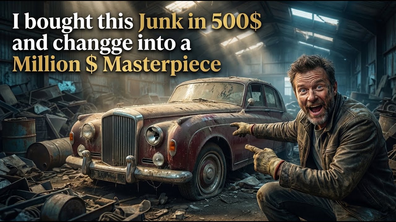 ASMR Car Restoration | 1963 Bentley S3 Continental from Abandoned Condition to Looking New