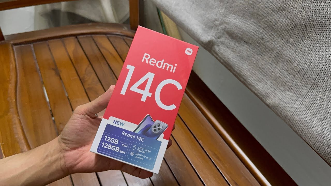 Unboxing Xiaomi Redmi 14C 6GB RAM + 128GB Storage