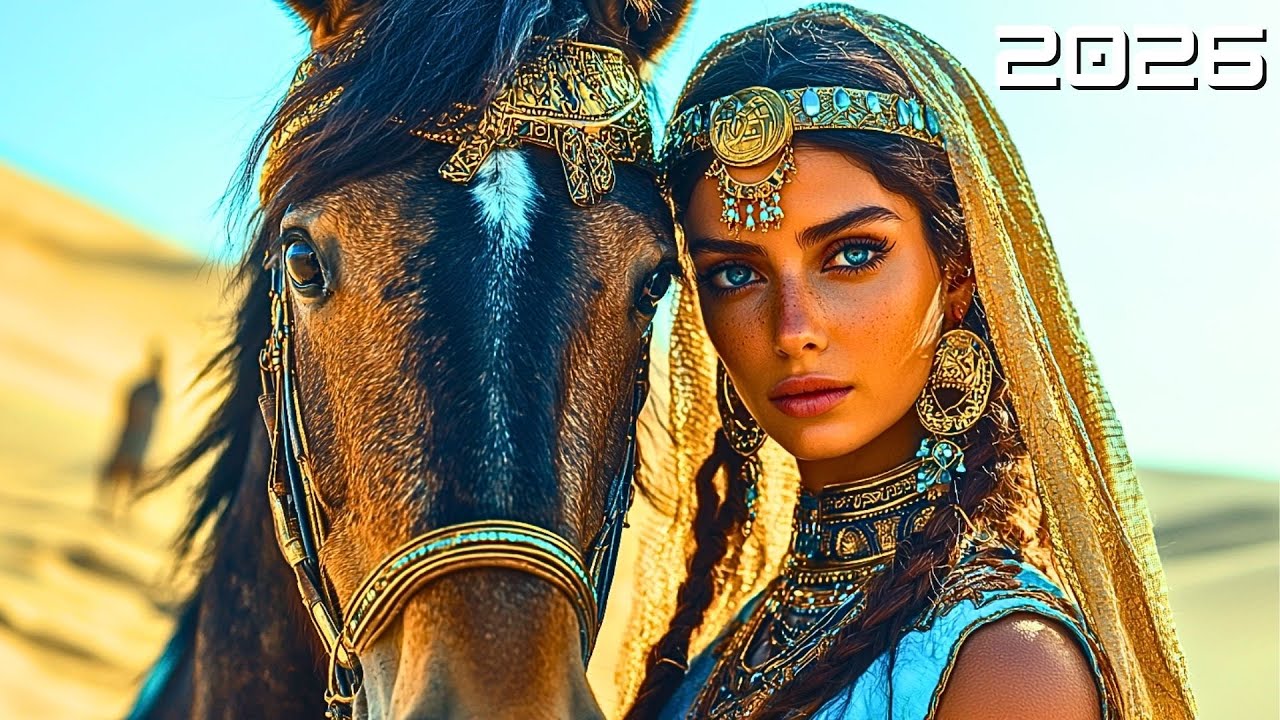Arabic Music BGM - Eternal Sky Above the Sands: Serene Melodies for the Soul