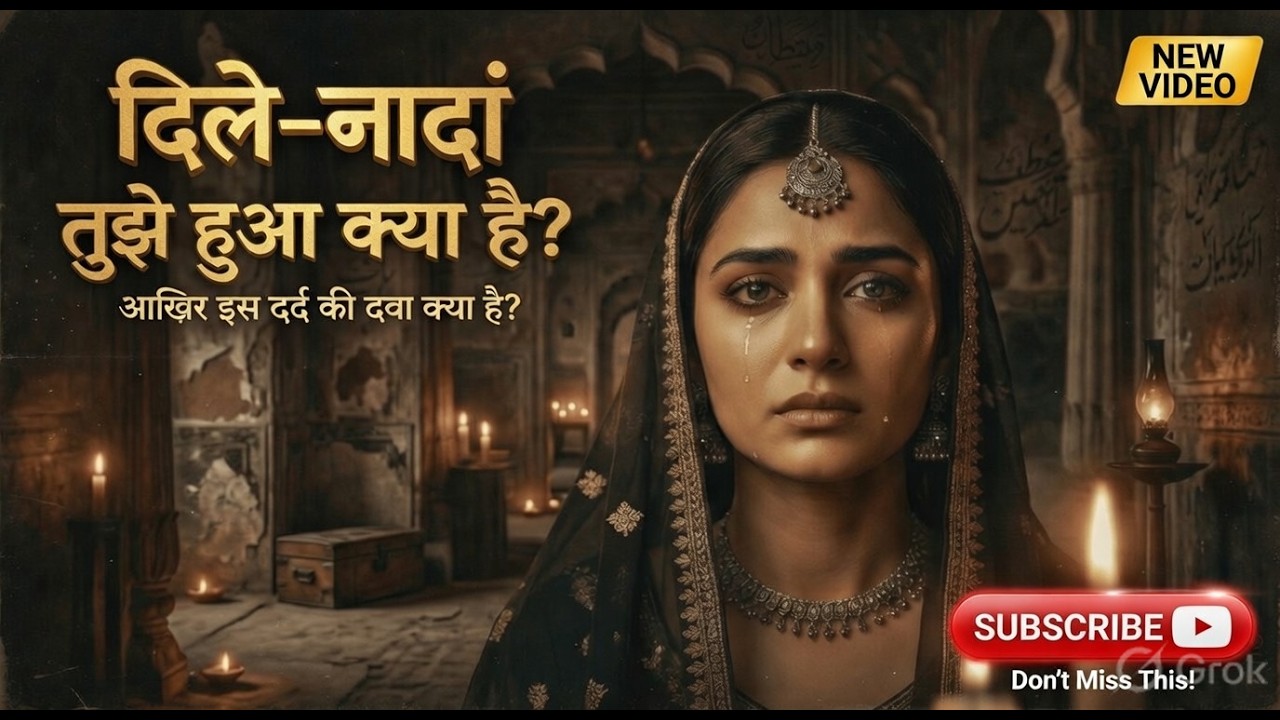 Galib ki heartbreak poetry - Dil-e-Nadaan तुझे हुआ क्या है? 