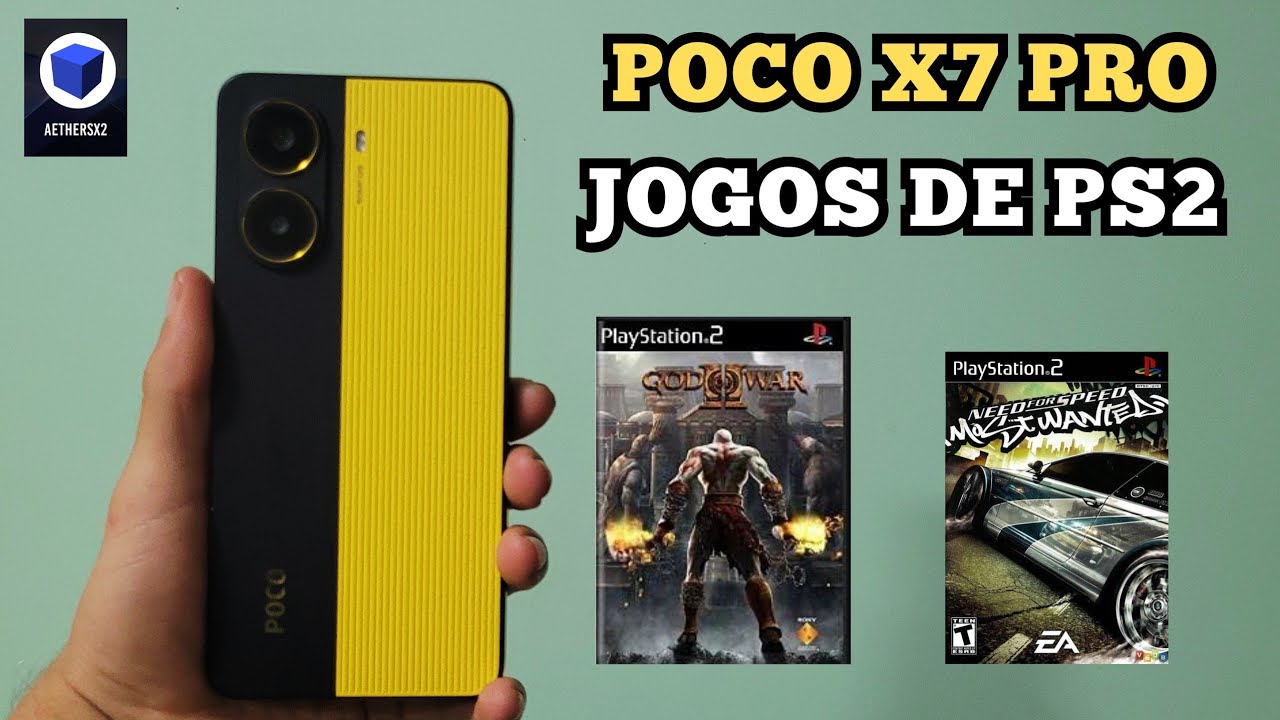 Testando Jogo de PS2 no POCO X7 PRO jogos pesados EP-1