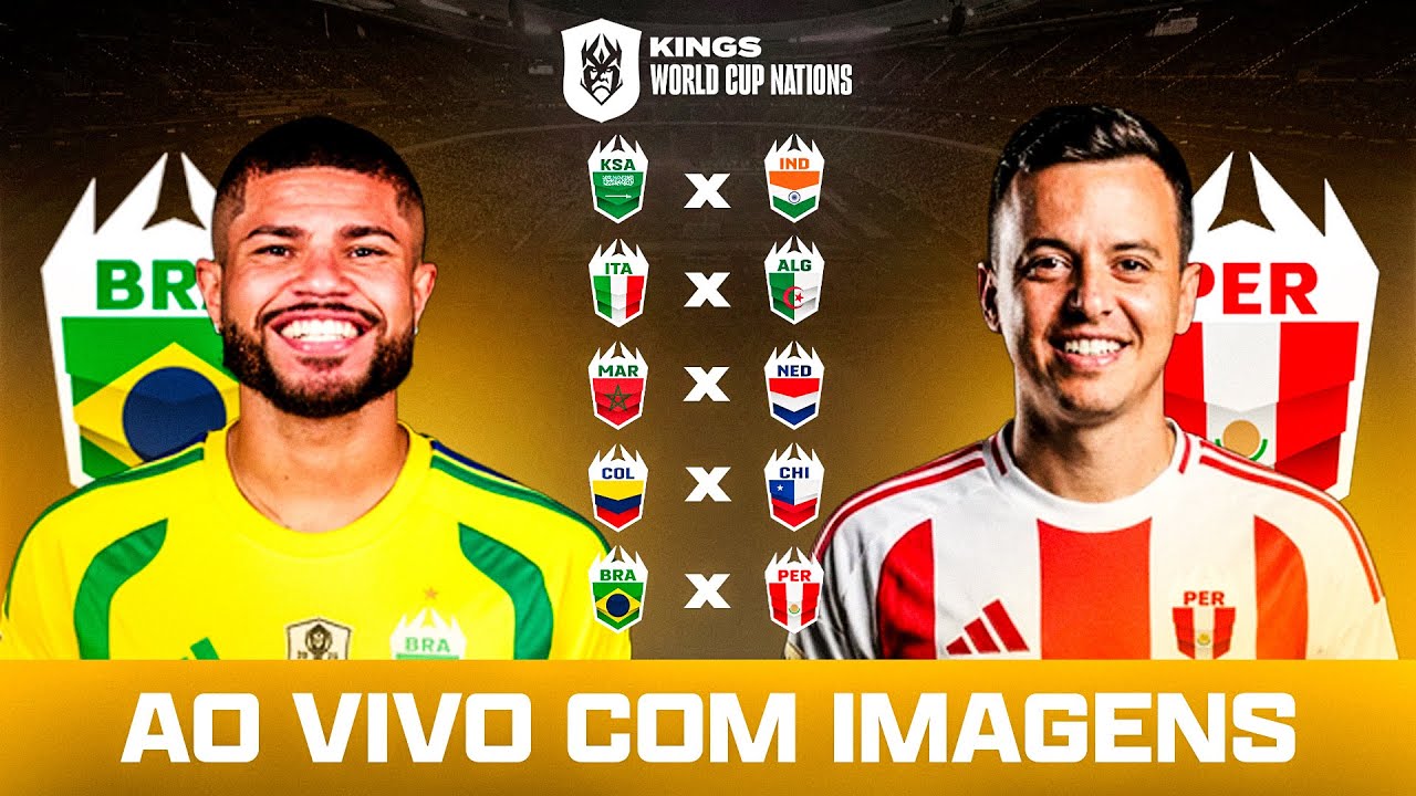 KINGS WORLD CUP NATIONS - TERCEIRA RODADA - DIA 2 | AO VIVO E COM IMAGENS