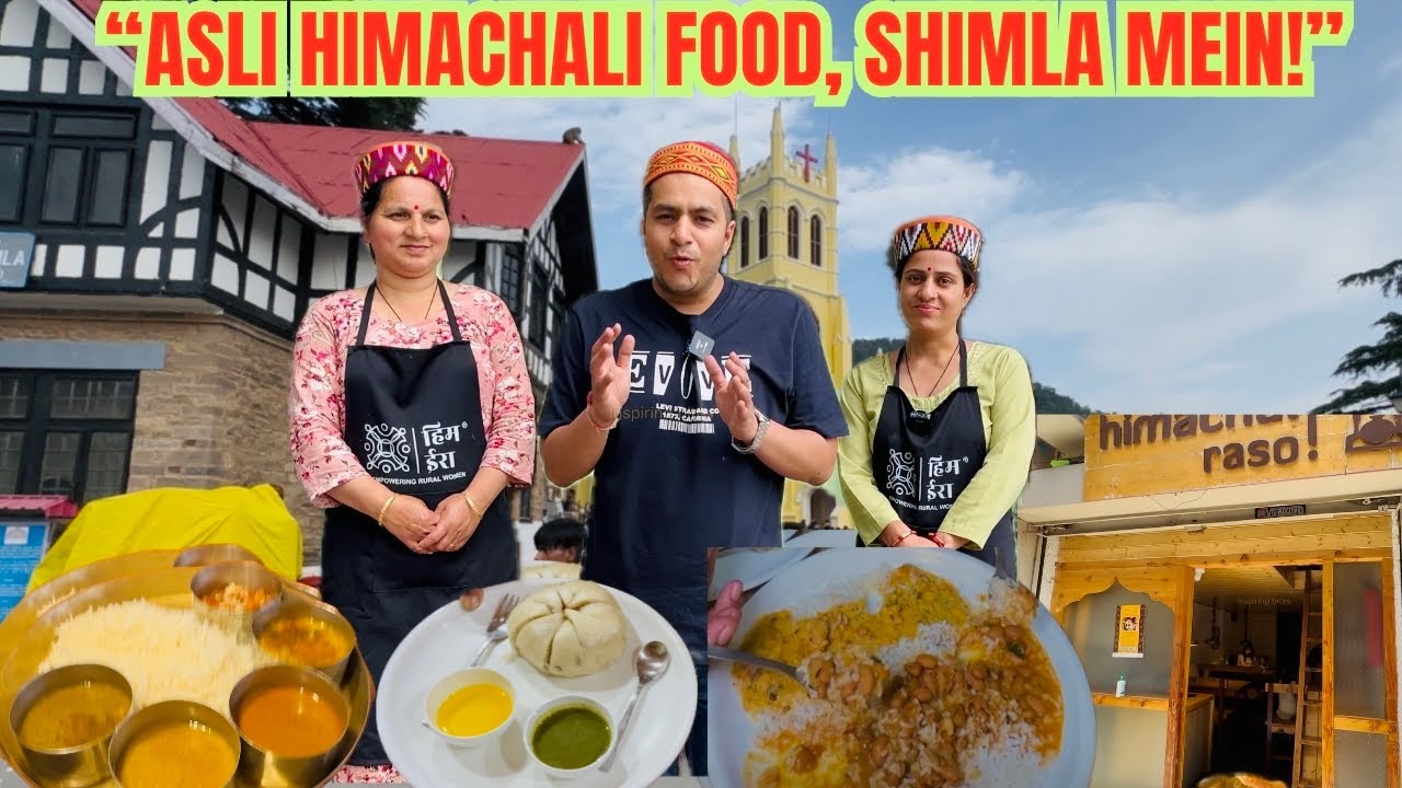 Pahadi food tour shimla😍 | shimla food tour | shimla best places to eat