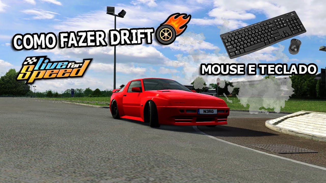COMO FAZER DRIFT NO LFS MOUSE E TECLADO