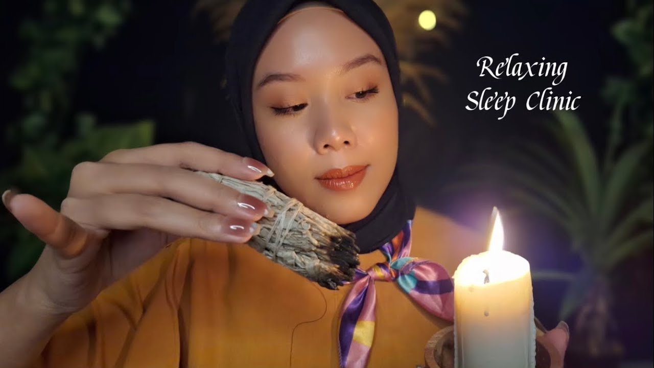 ASMR Klinik Tidur Paling Nyaman - Sleep Treatment with Herbalist Gerbera 😴🪴🕯️