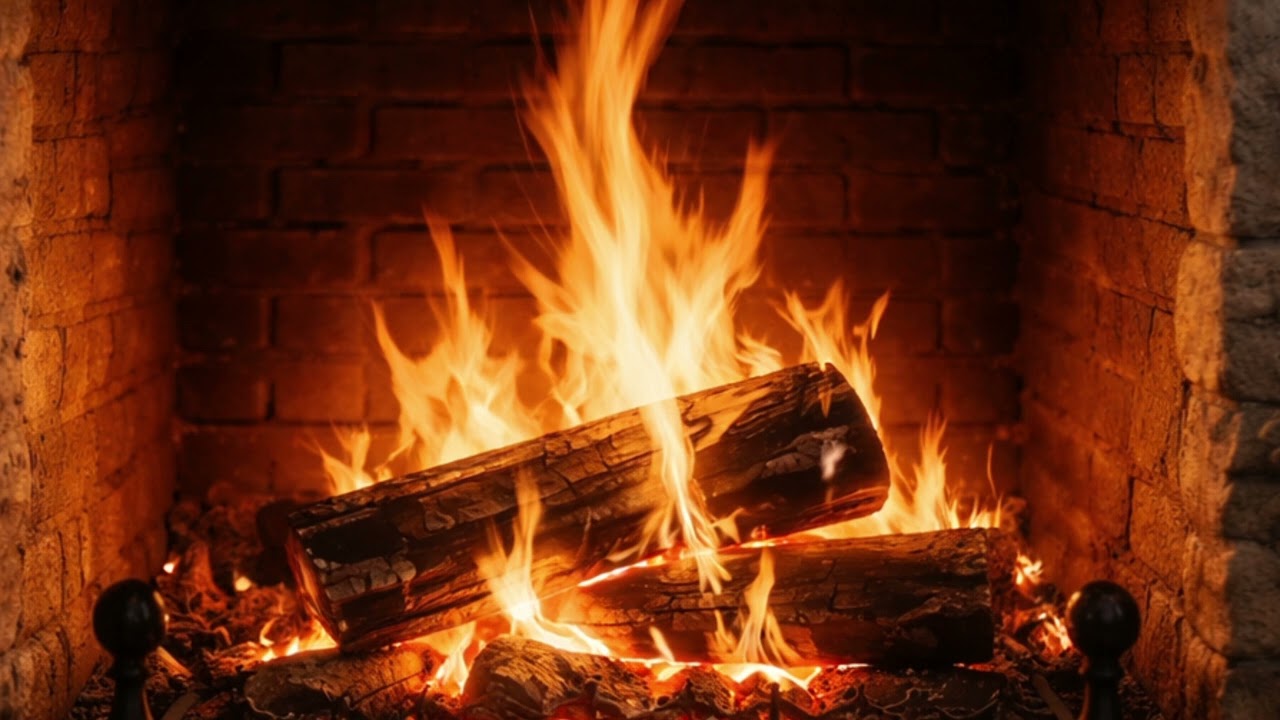 Fireplace Sounds for Deep Sleep (60 Minutes)