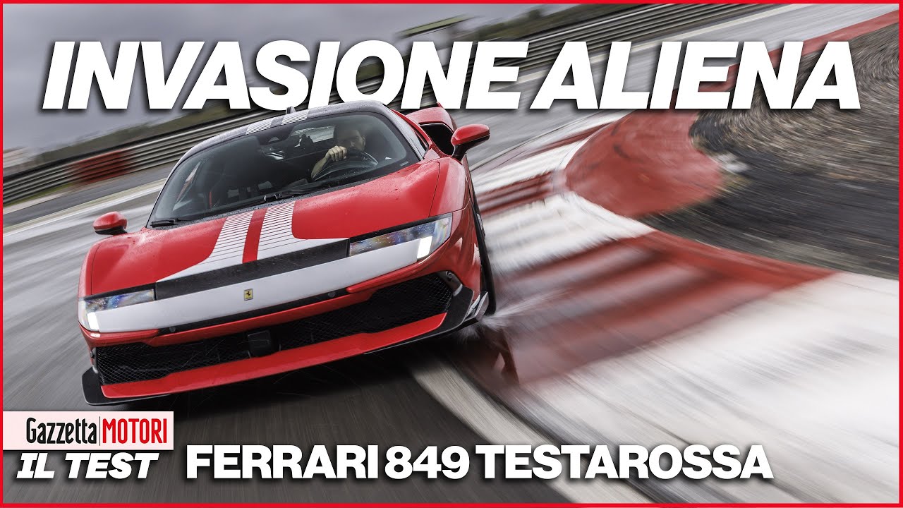 Ferrari 849 Testarossa: 1050 CV, turbo giganti. La Ferrari più tecnologica e guidabile di sempre