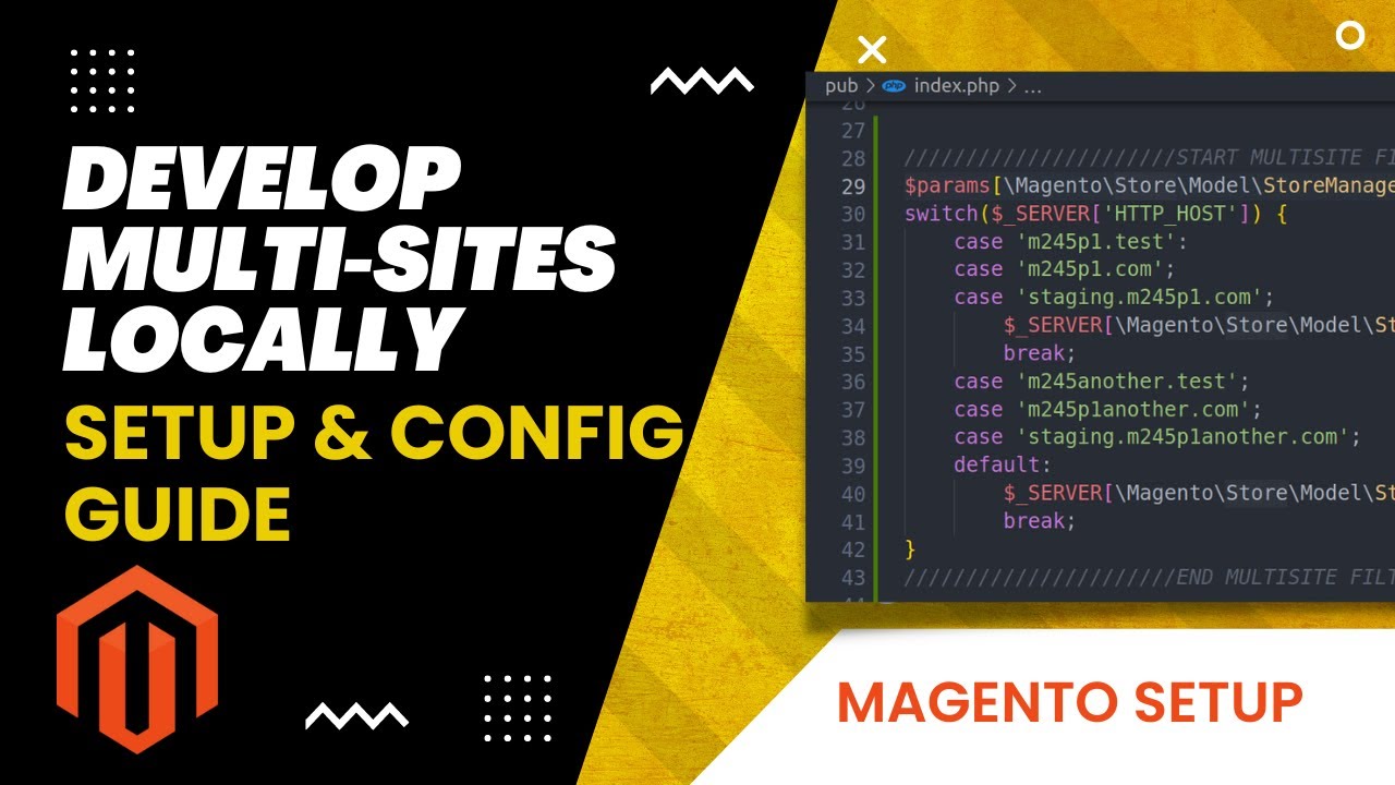 Magento Multi-Site Setup for Local Development Tutorial