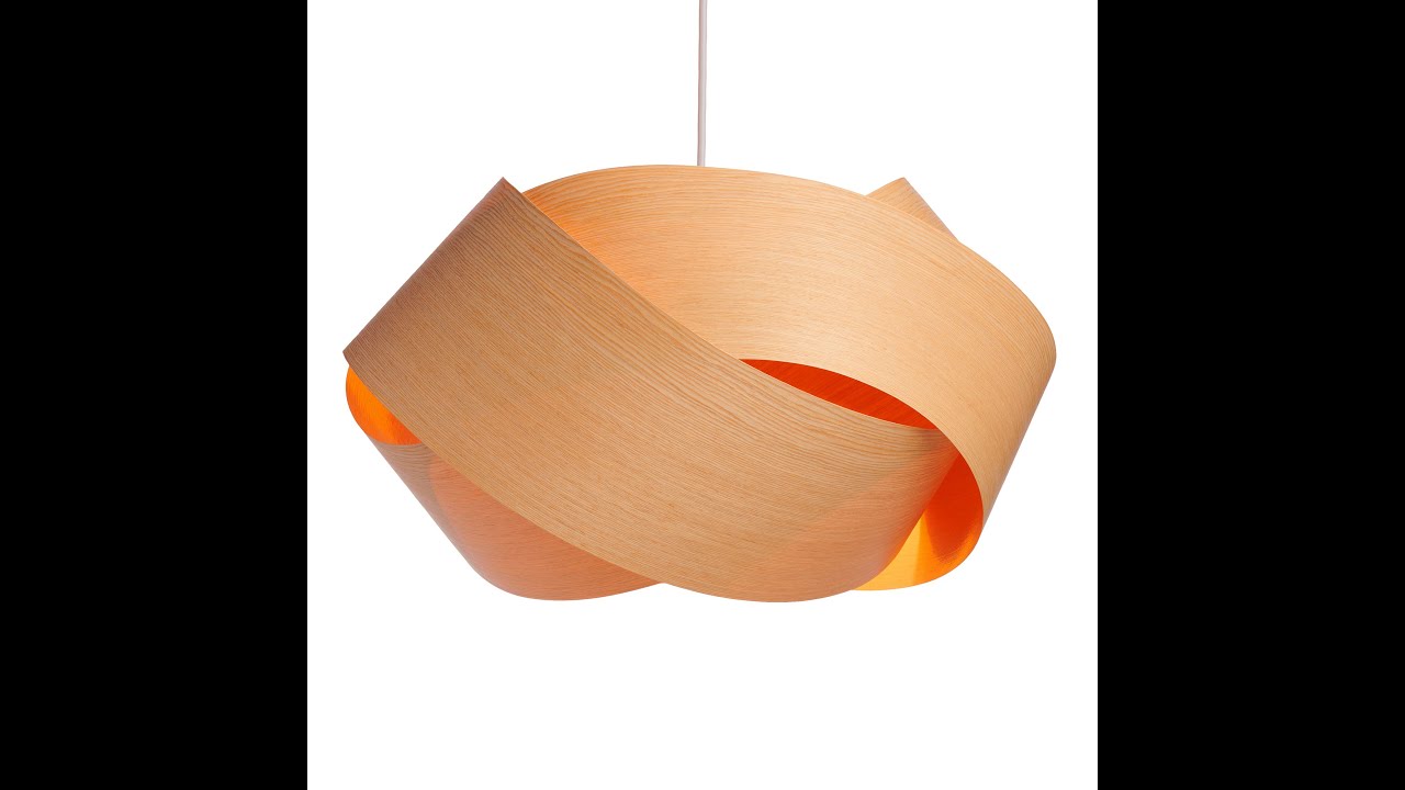 SERENE Natural wood Veneer Chandelier