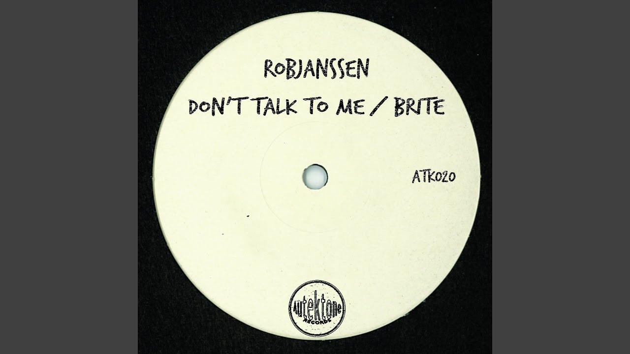 Don't Talk to Me (Extended Mix)