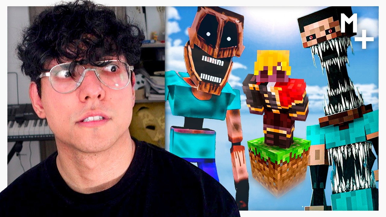 Magma Juega Minecraft, ONE BLOCK de TERROR 😰💀
