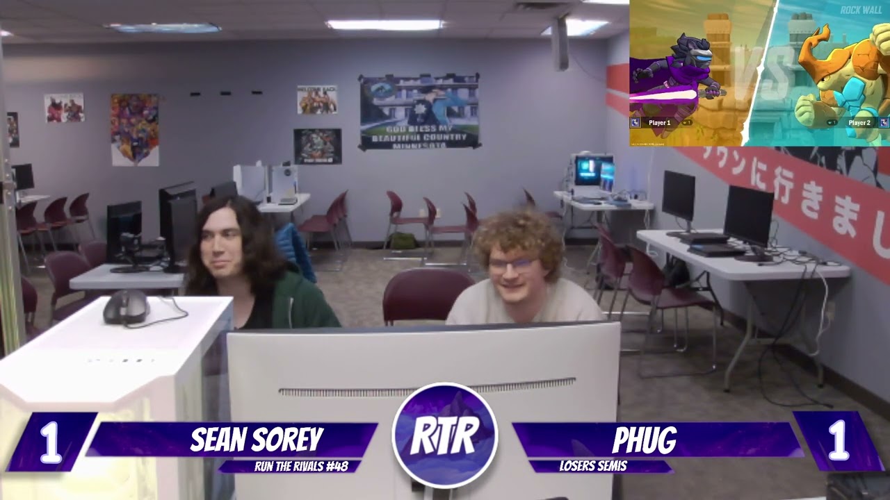 [Run the Rivals #48] Losers Semis - Phug (Kragg) vs. Sean Sorey (Clairen)