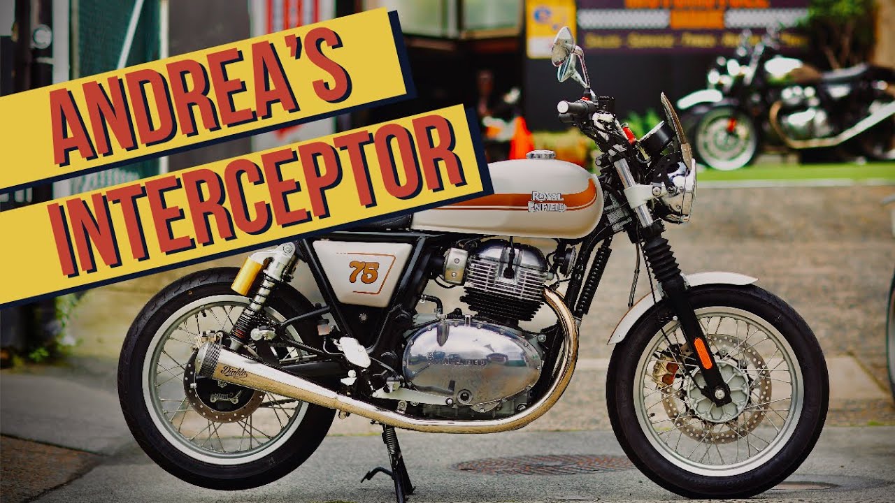 Time to customise a Royal Enfield Interceptor.