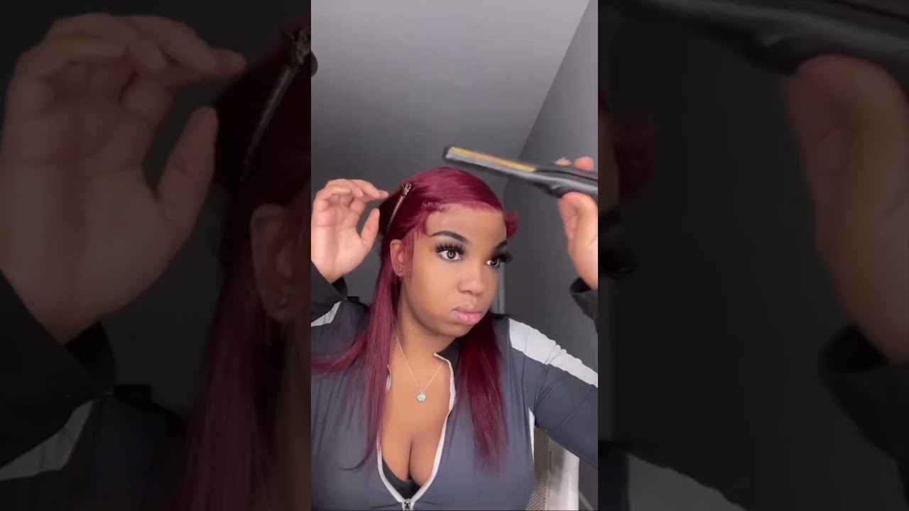 Cool bob wig in summer & 99J color🥲! Side Part Tutorial Here🍹 
