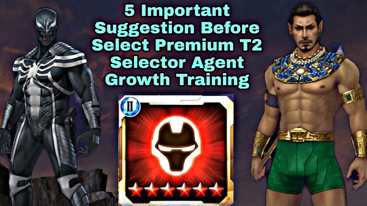 5 важных советов перед выбором премиум-версии T2 Selector Agent Growth Training - Marvel Future F...