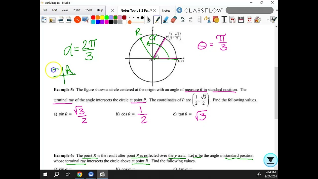 3.3 Sin & Cos Function Values APPC2526