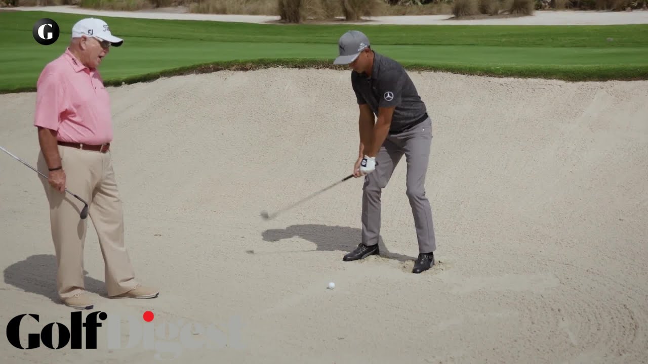 The Sand Man with Rickie Fowler and Butch Harmon | Golf Digest
